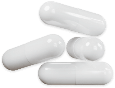 White pill capsules, magnesium lysinate glycinate